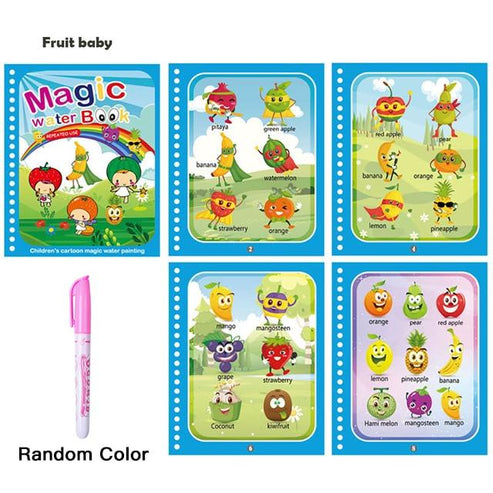 Magic Water Painting Book(Reuseable )