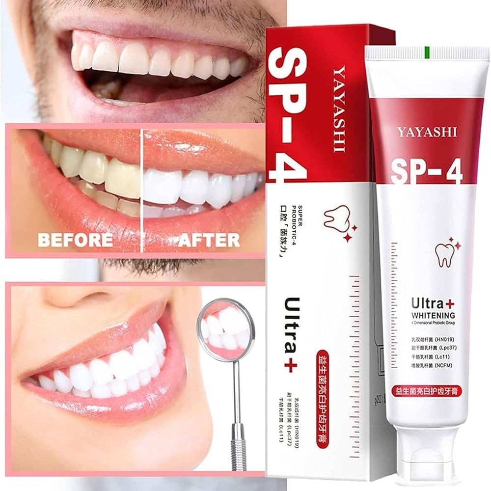 Yayashi Sp-4 Ultra Whitening Toothpaste Probiotic