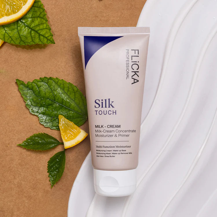 FLiCKA Silk Touch 3‑in‑1 Moisturizer & Primer | Hydrating, Lightweight, Long‑Lasting | Pore Minimizer |