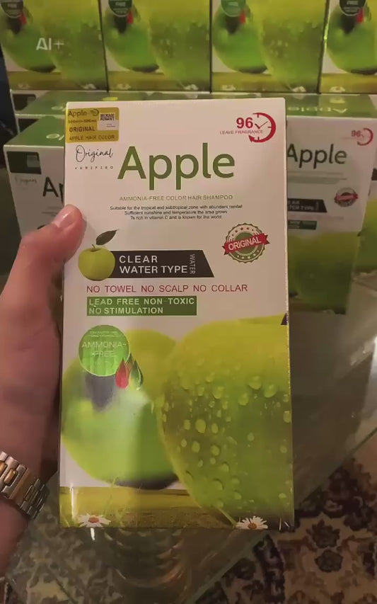 Apple Ammonia-Free Black Hair Shampoo