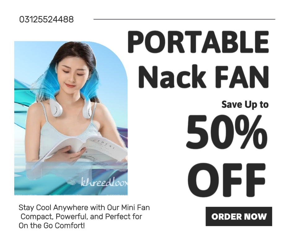 neck fan rechargeable usb